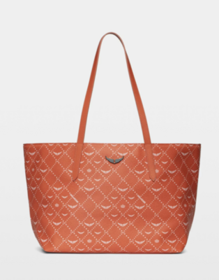Bolso shopper Z monogram camel